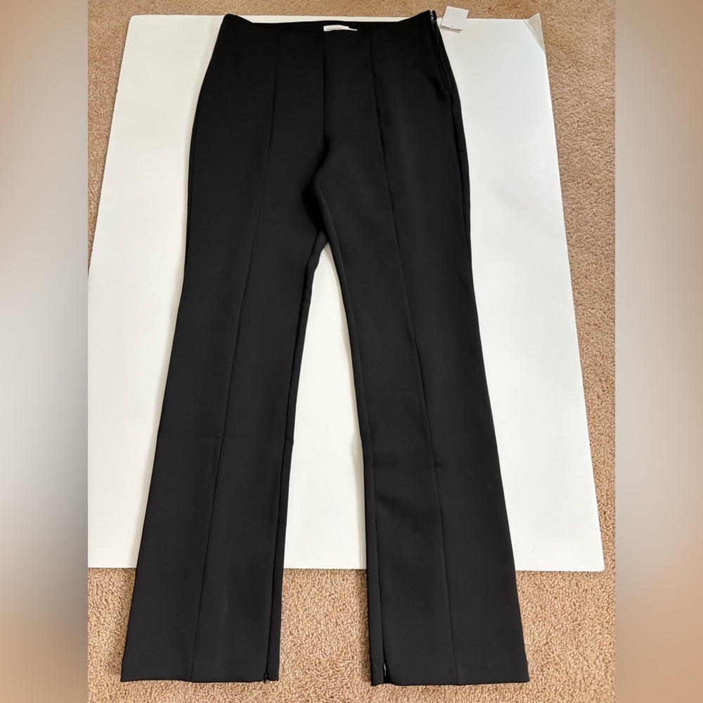 Good American Black Dress Pants Side Zip & Zip Ankles new with Tags Size XL - Picture 2 of 11